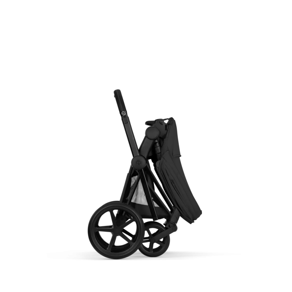Cybex Combi Kinderwagens * Kinderwagen Priam 5 Compleet Comfort Matt Black Frame - Sepia Black Zwart