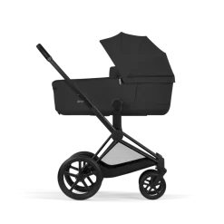Cybex Combi Kinderwagens * Kinderwagen Priam 5 Compleet Comfort Matt Black Frame - Sepia Black Zwart