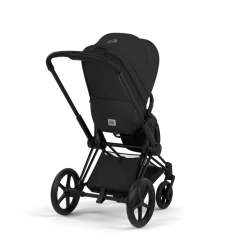 Cybex Combi Kinderwagens * Kinderwagen Priam 5 Compleet Comfort Matt Black Frame - Sepia Black Zwart