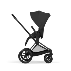 Cybex Combi Kinderwagens * Kinderwagen Priam 5 Compleet Comfort Matt Black Frame - Sepia Black Zwart