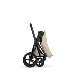Cybex Combi Kinderwagens * Kinderwagen Priam 5 Compleet Comfort Matt Black Frame - Cozy Beige