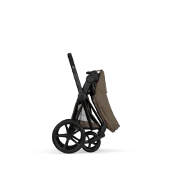 Cybex Combi Kinderwagens * Kinderwagen Priam 5 Compleet Comfort Matt Black Frame - Coconut Brown