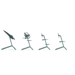 Cybex Meegroeistoelen * LEMO 4 in 1 Kinderstoel Stone Blue Blauw