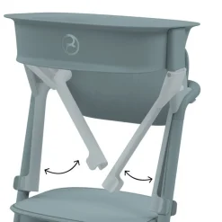 Cybex Meegroeistoelen * LEMO Training Tower Stone Blue Blauw
