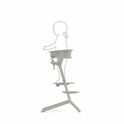 Cybex Meegroeistoelen * LEMO Training Tower Suede Grey Grijs