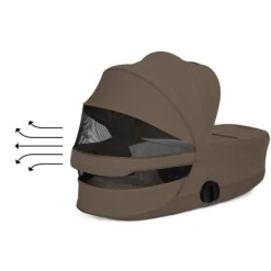 Cybex Alle Accessoires * Opvouwbare Reiswieg Coya/Mios Style Coconut Brown Bruin