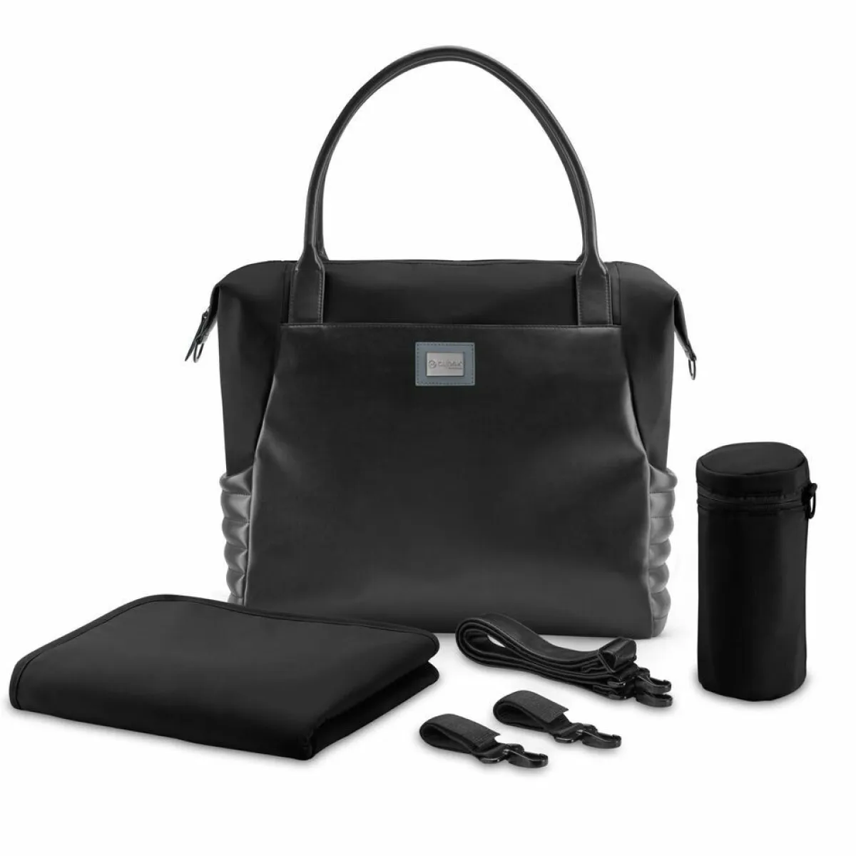 Cybex Verzorgingstassen|Alle Accessoires * Platinum Boodschappentas Deep black Zwart