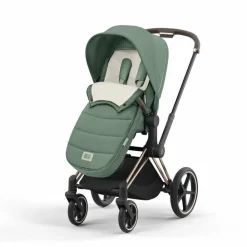 Cybex Alle Accessoires * Platinum Voetenzak Leaf Green Groen