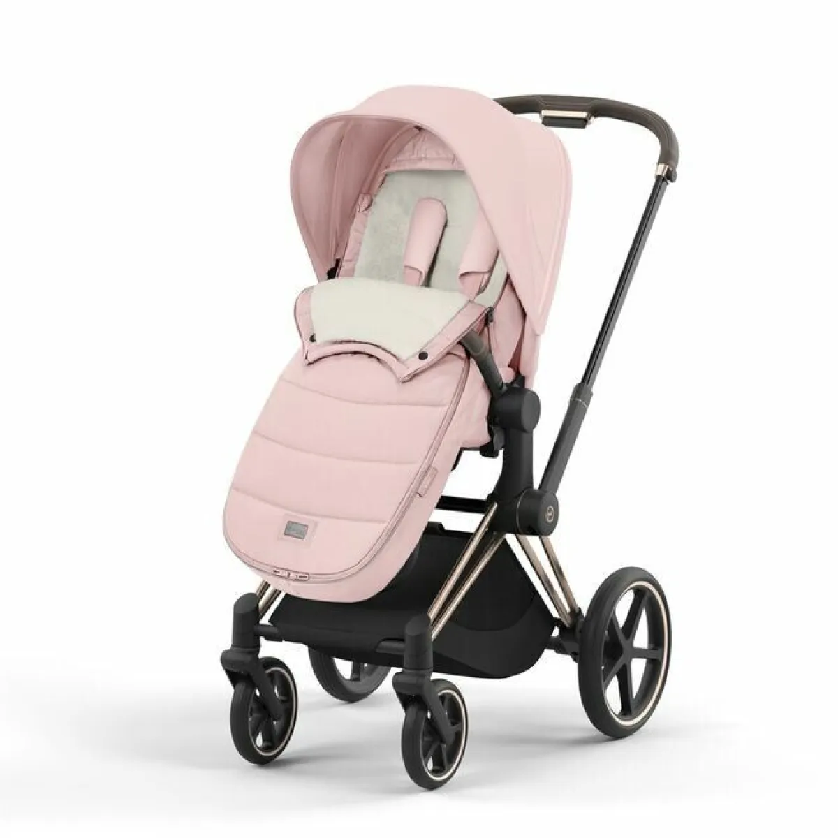 Cybex Alle Accessoires * Platinum Voetenzak Peach Pink Roze