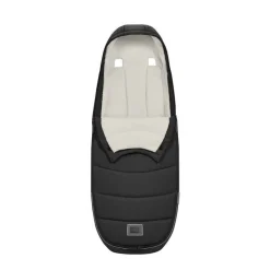 Cybex Alle Accessoires * Platinum Voetenzak Sepia Black Zwart