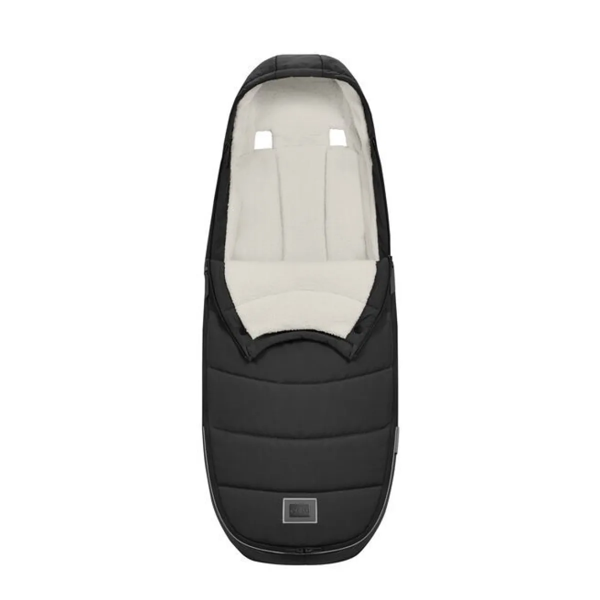 Cybex Alle Accessoires * Platinum Voetenzak Sepia Black Zwart