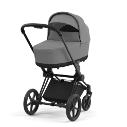 Cybex Combi Kinderwagens * Priam Kinderwagen Compleet Mirage Grey - Matt Black Frame