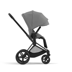 Cybex Combi Kinderwagens * Priam Kinderwagen Compleet Mirage Grey - Matt Black Frame