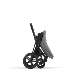 Cybex Combi Kinderwagens * Priam Kinderwagen Compleet Mirage Grey - Matt Black Frame