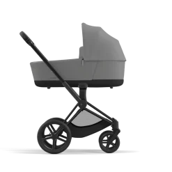 Cybex Combi Kinderwagens * Priam Kinderwagen Compleet Mirage Grey - Matt Black Frame