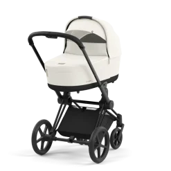 Cybex Combi Kinderwagens * Priam Kinderwagen Compleet Off White - Matt Black Frame