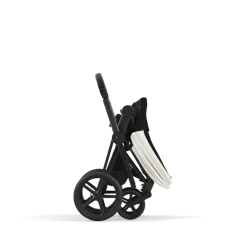 Cybex Combi Kinderwagens * Priam Kinderwagen Compleet Off White - Matt Black Frame