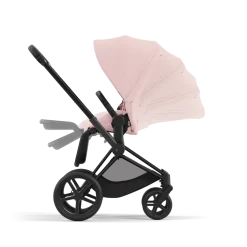 Cybex Combi Kinderwagens * Priam Kinderwagen Compleet Peach Pink - Matt Black Frame