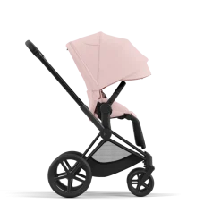 Cybex Combi Kinderwagens * Priam Kinderwagen Compleet Peach Pink - Matt Black Frame