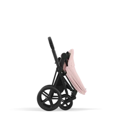 Cybex Combi Kinderwagens * Priam Kinderwagen Compleet Peach Pink - Matt Black Frame