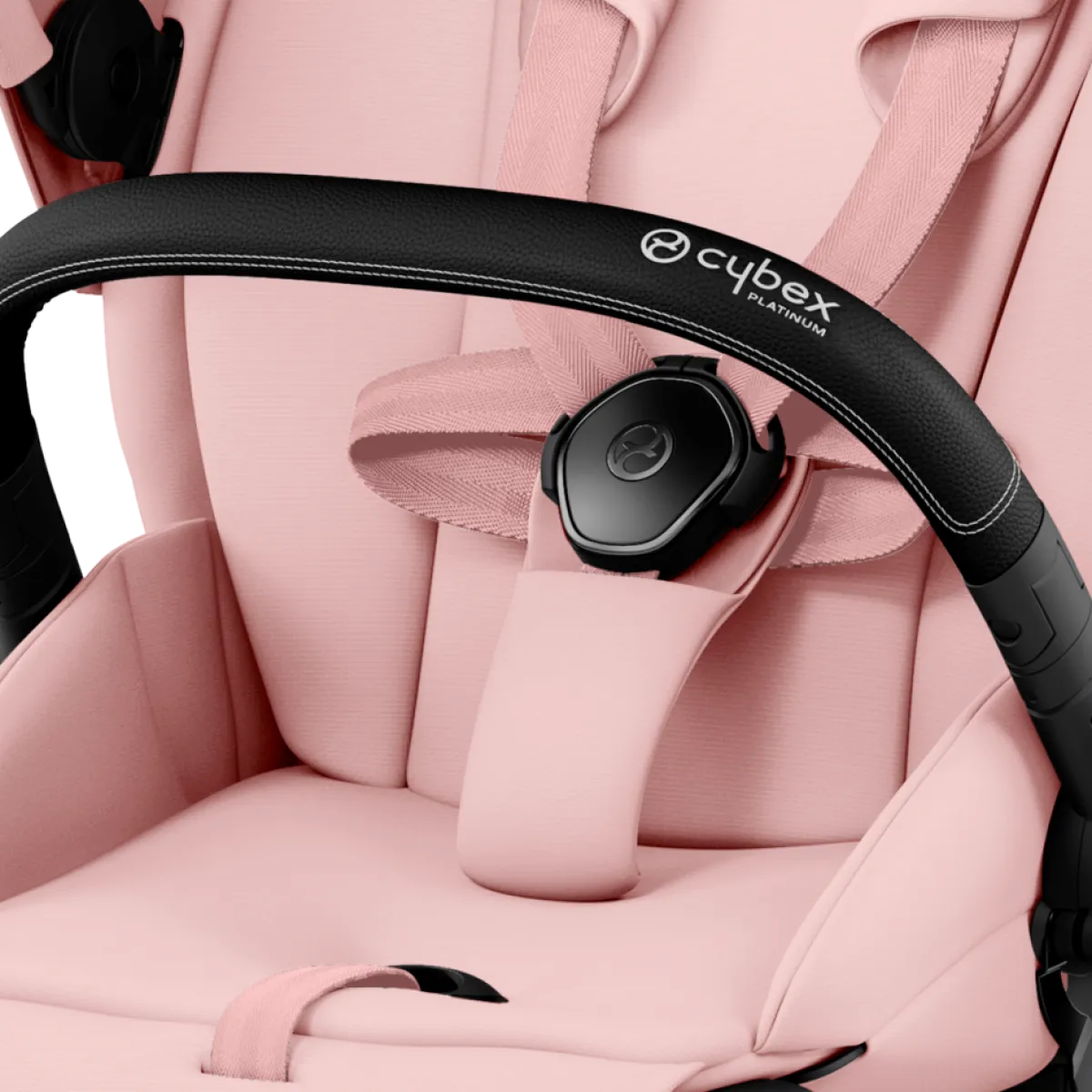 Cybex Combi Kinderwagens * Priam Kinderwagen Compleet Peach Pink - Matt Black Frame