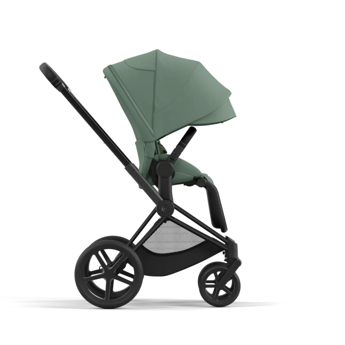 Cybex Combi Kinderwagens * Priam Kinderwagen Compleet Leaf Green - Matt Black Frame