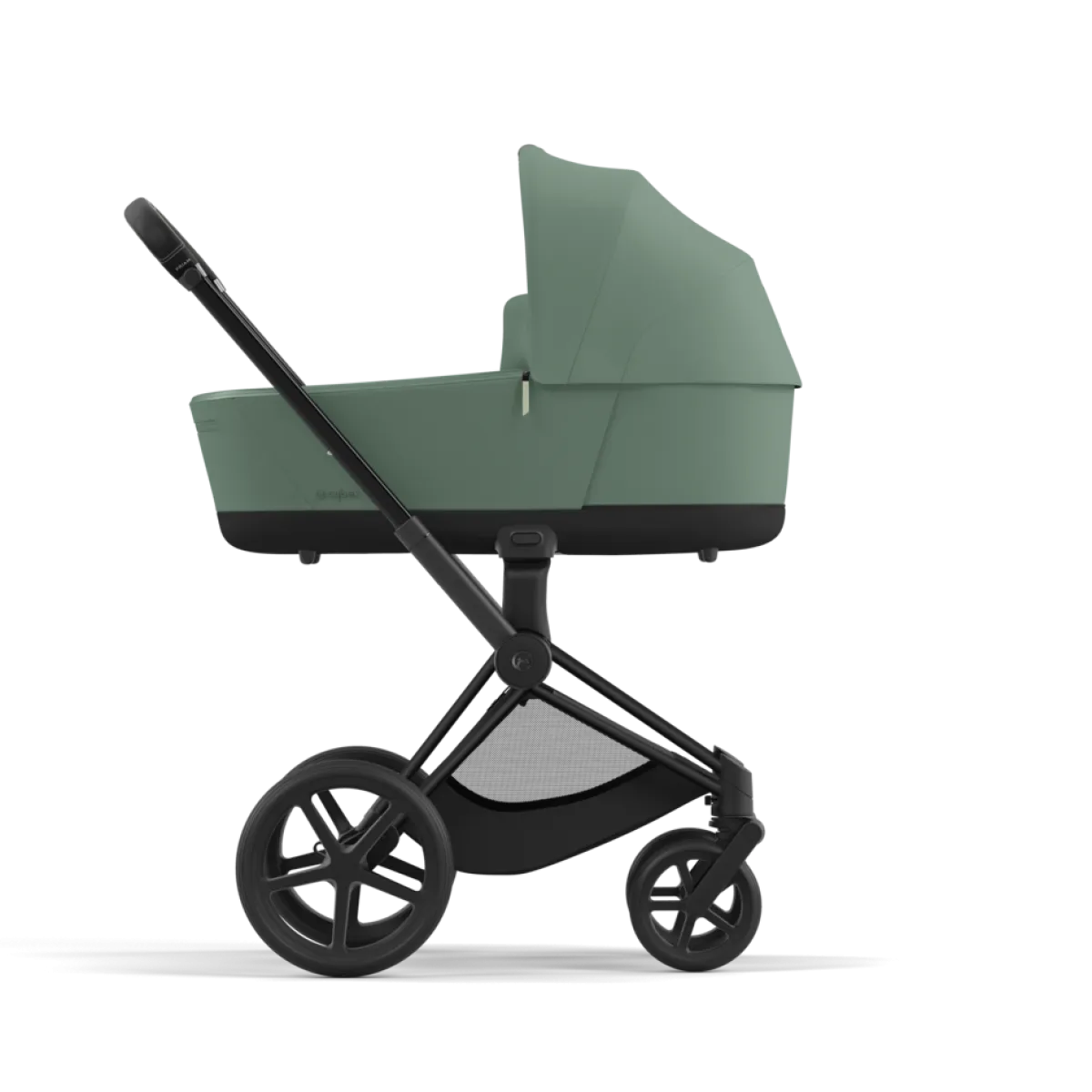 Cybex Combi Kinderwagens * Priam Kinderwagen Compleet Leaf Green - Matt Black Frame