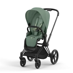 Cybex Combi Kinderwagens * Priam Kinderwagen Compleet Leaf Green - Matt Black Frame