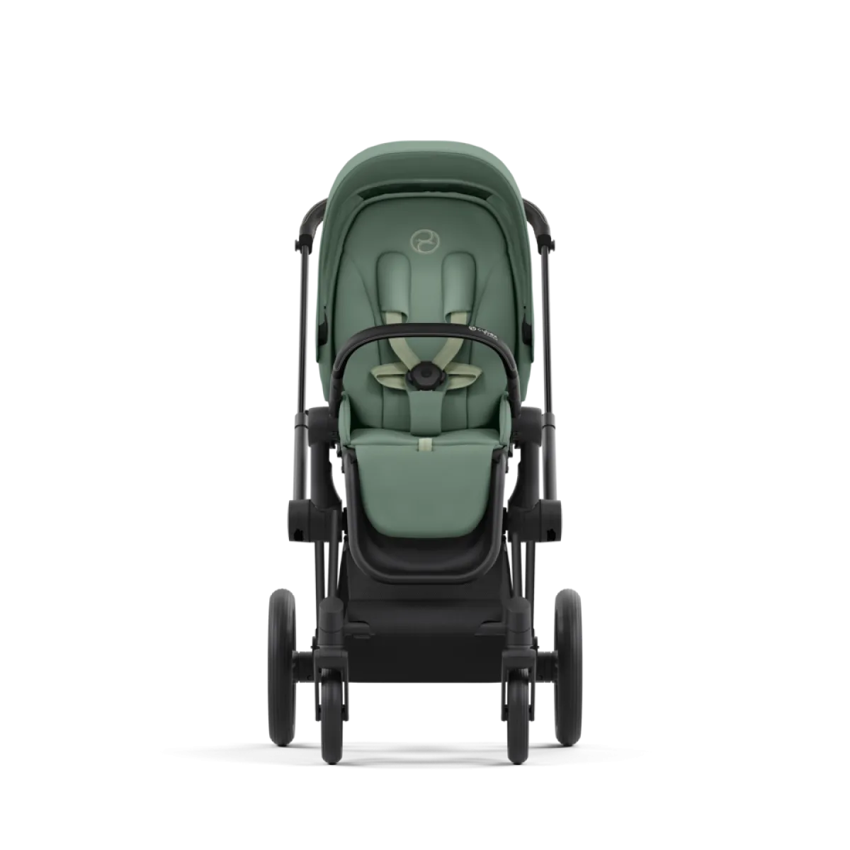 Cybex Combi Kinderwagens * Priam Kinderwagen Compleet Leaf Green - Matt Black Frame