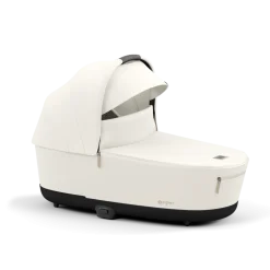 Cybex Combi Kinderwagens * Priam Kinderwagen Compleet Off White - Chrome Brown Frame Wit