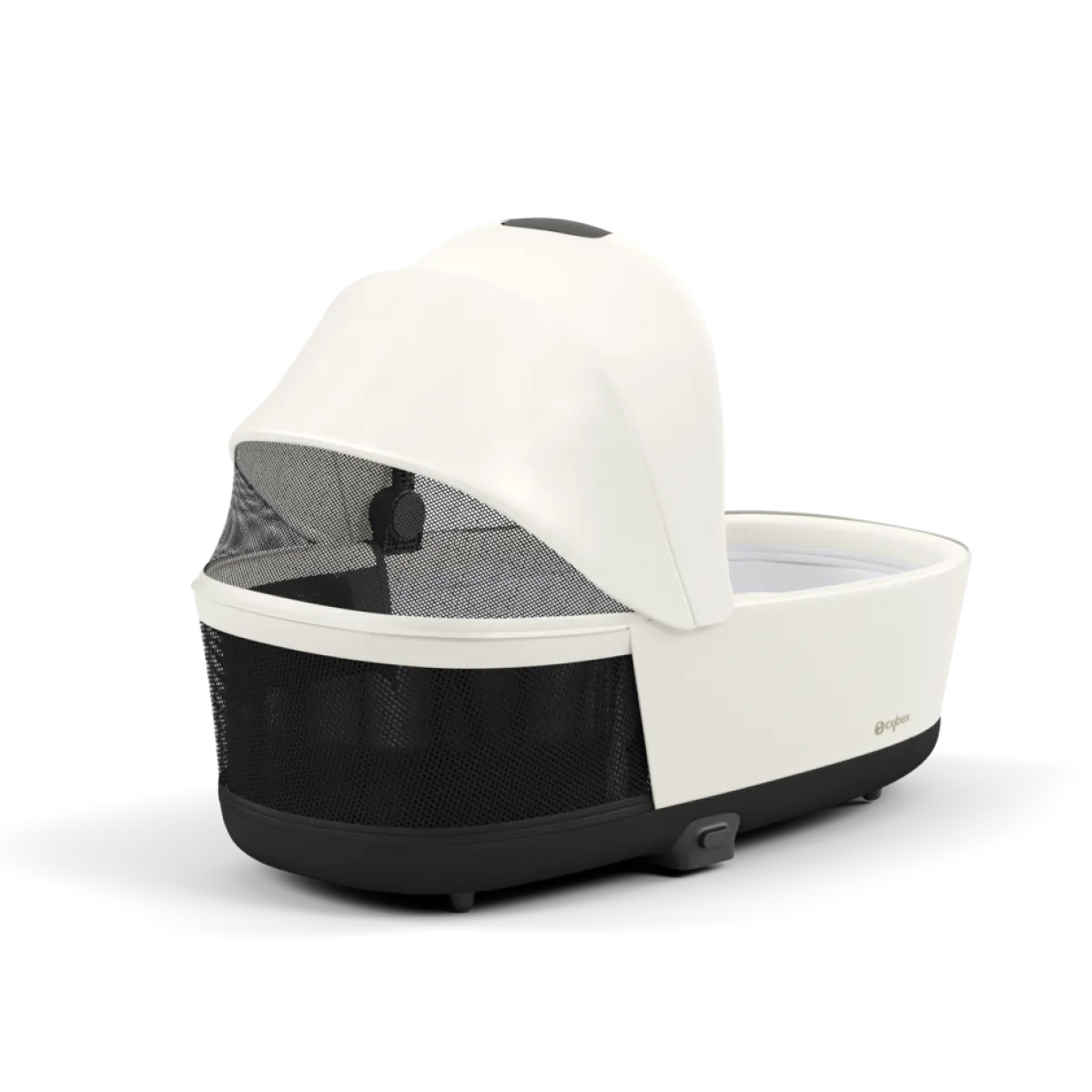 Cybex Combi Kinderwagens * Priam Kinderwagen Compleet Off White - Chrome Brown Frame Wit