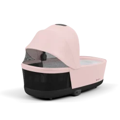 Cybex Combi Kinderwagens * Priam Kinderwagen Compleet Peach Pink - Chrome Brown Frame Roze