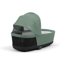 Cybex Combi Kinderwagens * Priam Kinderwagen Compleet Leaf Green - Chrome Brown Frame Groen