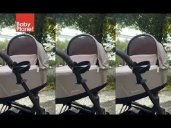 Cybex Combi Kinderwagens * Priam Kinderwagen Compleet Sepia Black - Chrome Black Frame Zwart