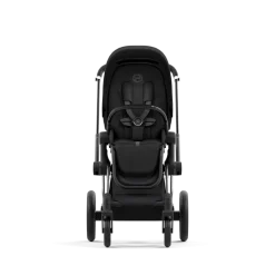 Cybex Combi Kinderwagens * Priam Kinderwagen Compleet Sepia Black - Chrome Black Frame Zwart