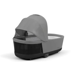 Cybex Combi Kinderwagens * Priam Kinderwagen Compleet Mirage Grey - Chrome Black Frame Grijs