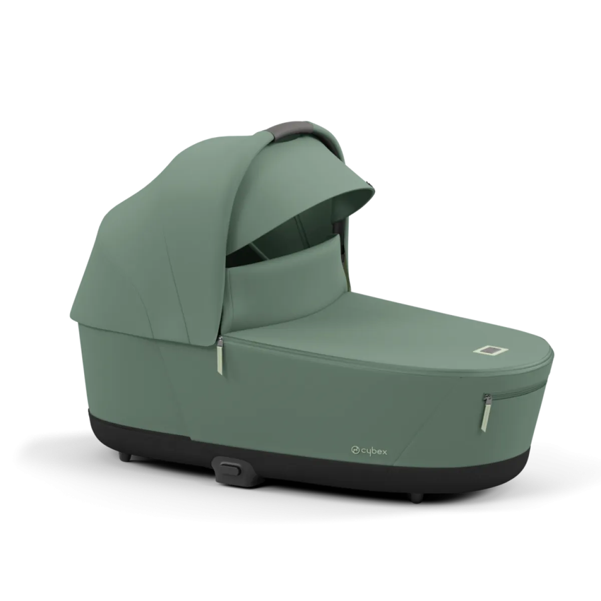 Cybex Combi Kinderwagens * Priam Kinderwagen Compleet Leaf Green - Chrome Black Frame Groen