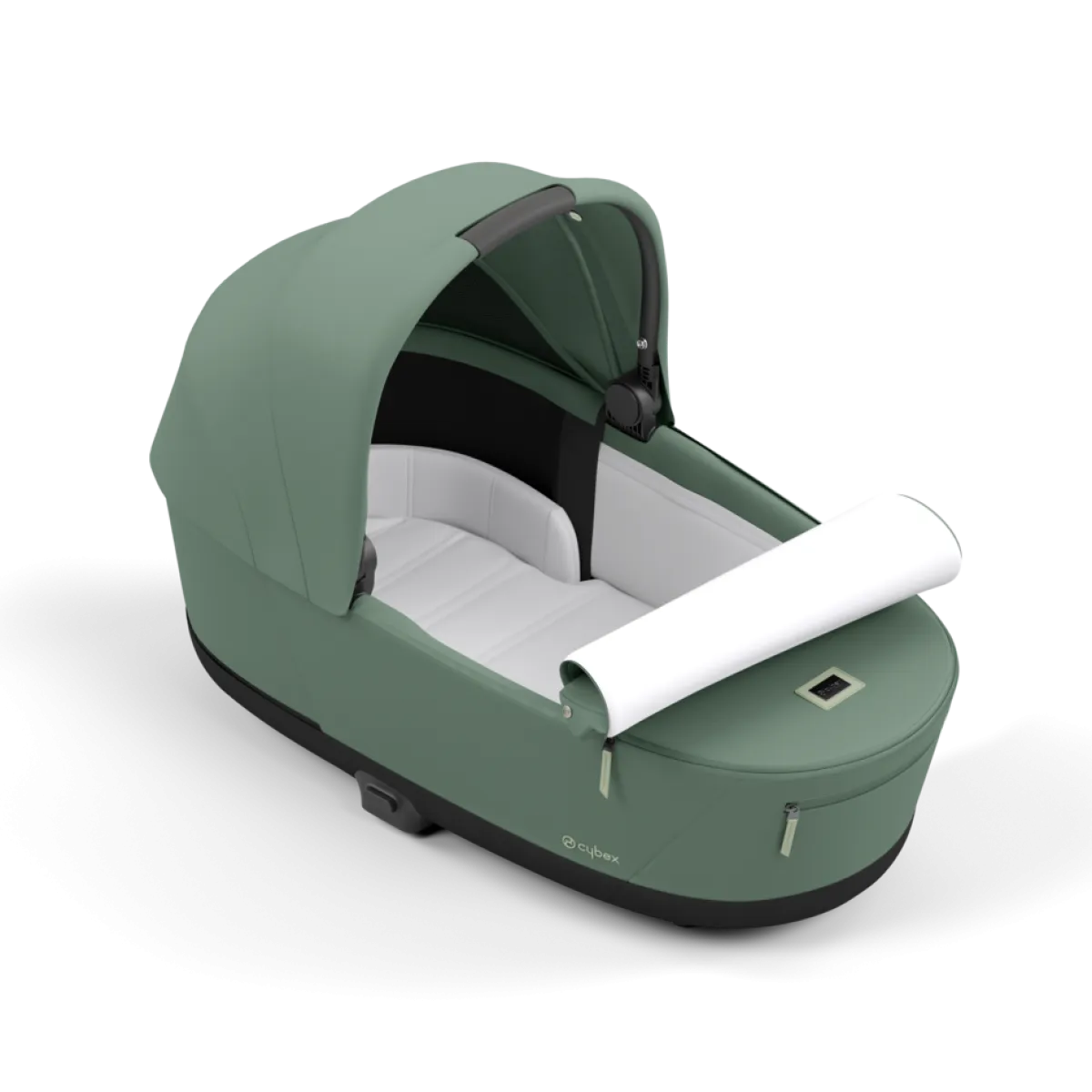 Cybex Combi Kinderwagens * Priam Kinderwagen Compleet Leaf Green - Chrome Black Frame Groen