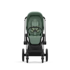 Cybex Combi Kinderwagens * Priam Kinderwagen Compleet Leaf Green - Chrome Black Frame Groen