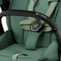 Cybex Combi Kinderwagens * Priam Kinderwagen Compleet Leaf Green - Chrome Black Frame Groen