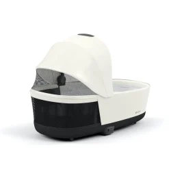 Cybex Combi Kinderwagens * Priam Kinderwagen Compleet Off White - Rosegold Frame Wit