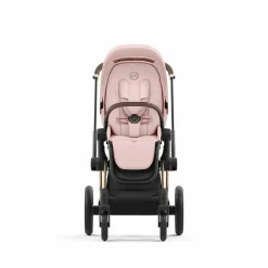 Cybex Combi Kinderwagens * Priam Kinderwagen Compleet Peach Pink - Rosegold Frame Roze