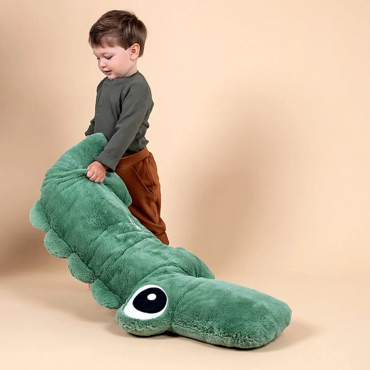 Done by Deer Overig * Knuffel Big Croco Green
