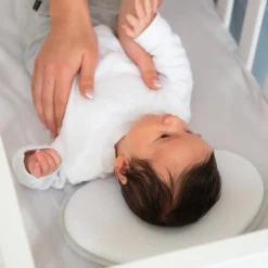 Doomoo Bedtextiel|Bedtextiel * Baby Pillow Ergonomisch Hoofdkussen White
