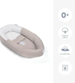 Doomoo Babynestjes * Cocoon Babynest Tetra Jersey Sand Zand