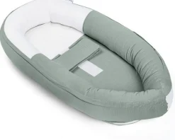 Doomoo Babynestjes * Cocoon Babynest Tetra Jersey Green Groen