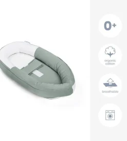 Doomoo Babynestjes * Cocoon Babynest Tetra Jersey Green Groen