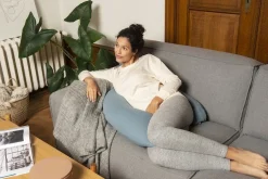 Doomoo Voedingskussens * Comfy Big Voedingskussen Tetra Blue Blauw