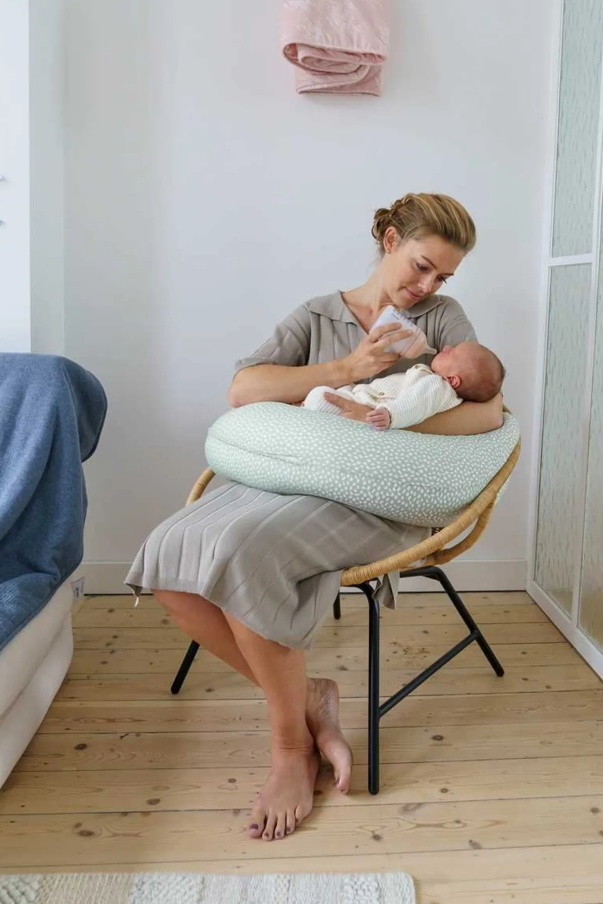 Doomoo Voedingskussens|Voedingskussens * Voedingskussen Buddy Cloud Kaki Groen