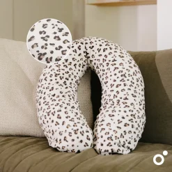 Doomoo Voedingskussens|Voedingskussens * Voedingskussen Buddy Leopard Cream Multicolor